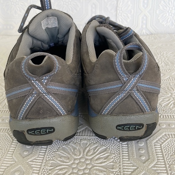 Keen Alamosa Blue and Grey Waterproof Hiking Shoe - Picture 10 of 11